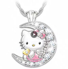 Collana hello kitty seduta - hello,