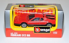Burago 4133 Ferrari 512 BB scala 1:43 anno 1994 Made in Italy