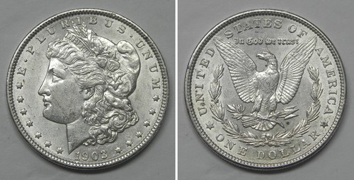 X7551 1903 dollaro morgan - di,