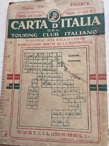Cartina touring club italia - touring,