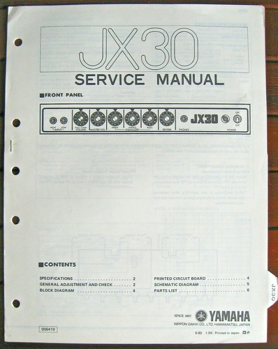 Yamaha jx30 amplificatore - jx30,