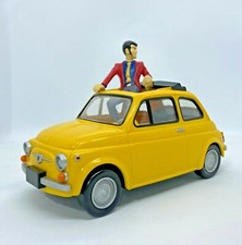 Figure + Vehicle FIAT 500 LUPIN THE 3rd THIRD Cagliostro Miyazaki loose 18 cm