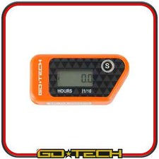 CONTA ORE MOTO CROSS CONTAORE Arancio ENDURO MOTARD DIGITALE WIRELESS SENZA FILI