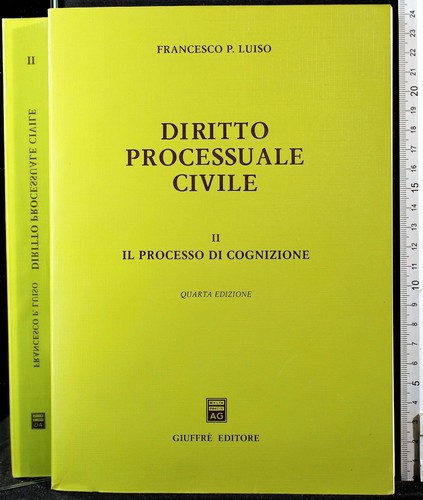 Diritto processuale civile - diritto,