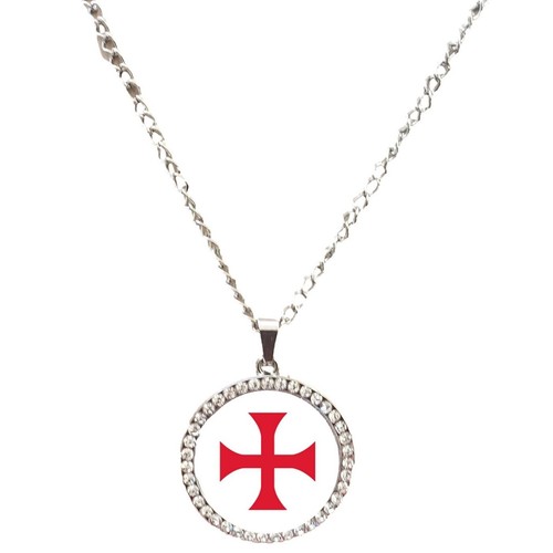 Knights templar cross - templar, silver