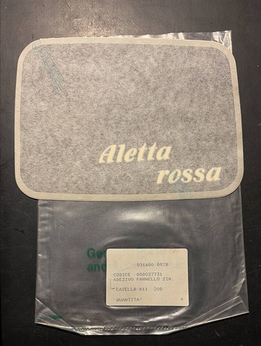 Decalcomania pannello sinistro - decalcomania,