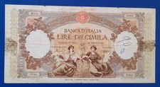  10.000 LIRE REPUBBLICHE MARINARE 7/02/1953 COME DA FOTO 