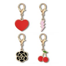 Lotto di 4 Charms Decorativi