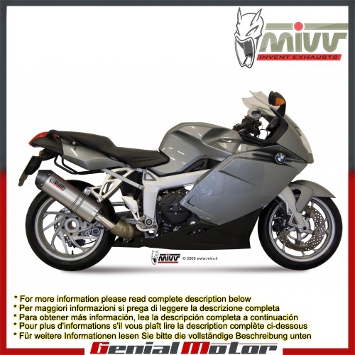 Scarico mivv oval - mivv, con