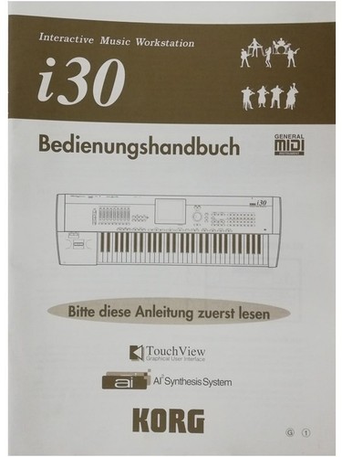 Korg i30 guida del musicista - korg,