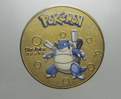 Medaglia pokémon blastoise - medaglia,