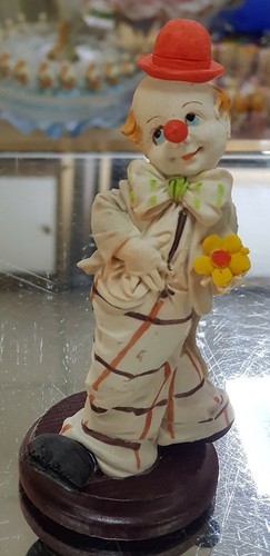 Clown con girasole - clown,