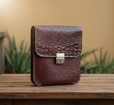 Borsa pelle di coccodrillo