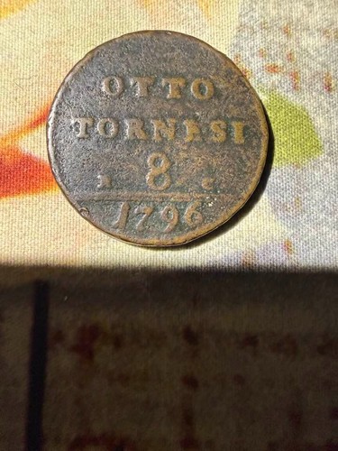 Moneta tornesi 1796 regno di - 1796,