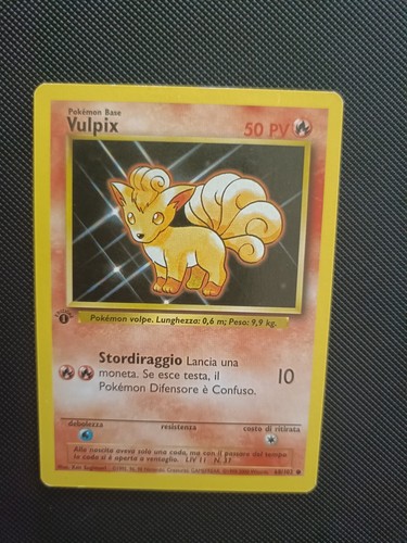 Vulpix 102 prima edizione - vulpix, 68/102