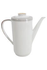 JOHANN SELTMANN Caffettiera Bianco/Oro Porcellana Bavaria