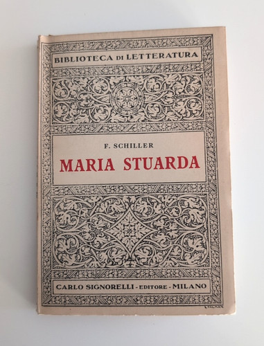Schiller maria stuarda - -,
