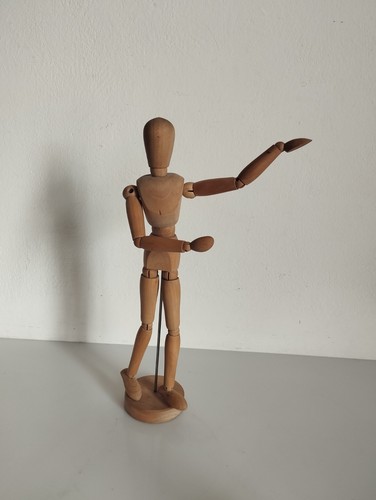 Manichino legno artista - manichino,