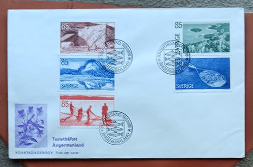 Svezia 1976 pesca turismo - svezia,