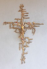 Grande Crocifisso Bronzo S