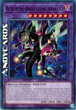 RE SUPREMO DRAGO VELENO AFFAMATO • Comune • LEDD ITC26 • Unl • Yugioh! ANDYCARDS