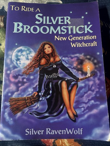 Ride silver broomstick - silver,