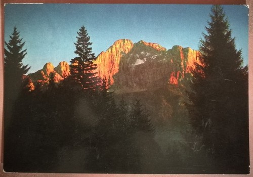 Tramonto sul monte civetta - monte, m.