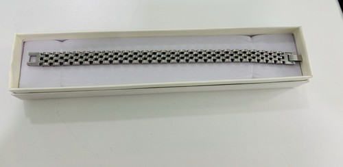 Bracciale acciaio maglia rolex - bracciale,