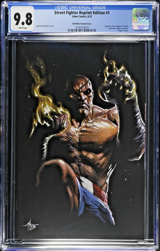 Street fighter reprint cgc - fighter,