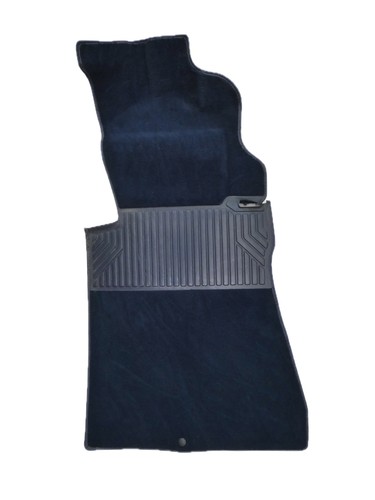 Blue velvet front - velvet, left