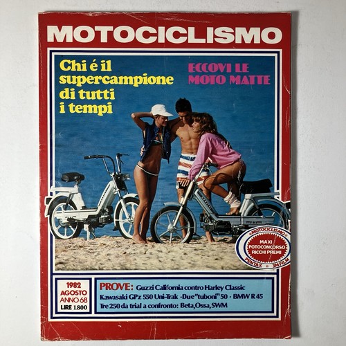 Rivista motociclismo agosto - rivista,