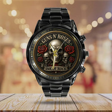 Orologio Guns N' Roses Acciaio Inox Nero
