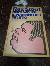 Rex Stout Nero Wolfe IL PROFUMO DEL DELITTO Mondadori 5 Romanzi