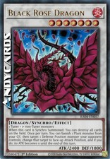 BLACK ROSE DRAGON • (Drago Rosa Nera) • Ultra R • RA04 EN057 • 1Ed • Yugioh!