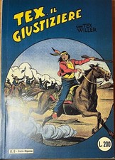 TEX GIGANTE prima serie 1/29 - Anastatica n. 8 TEX, IL GIUSTIZIERE da edicola