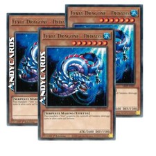 3x LEVIA-DRAGONE - DEDALO • (Levia-Dragon - Daedalus) • Rara • LED9 IT047 • 1Ed