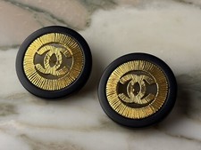 Lot Chanel Buttons CC Vintage