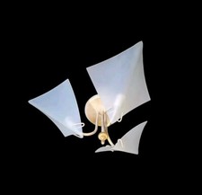 Lampadario Plafoniera In Vetro