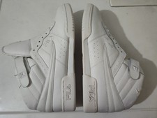 Scarpe alte fila bianco - bianco, su