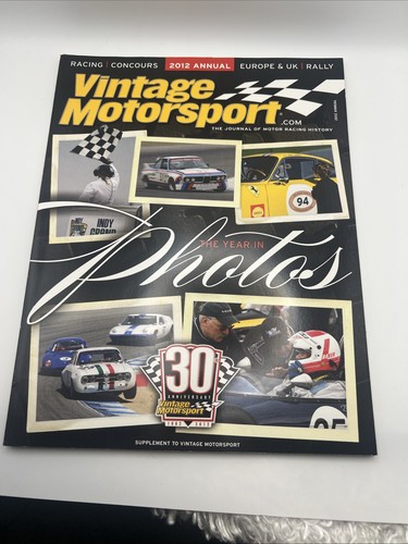Vintage motorsport magazine - motorsport,