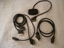 CIABATTA PRESA SCART MULTIPLA 3 POSTI 21 PIN + 3 CAVI SCART X decoder tv lettore