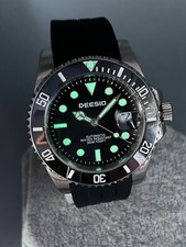 Orologio submar automatico uomo 30MT Ghiera Girevole Superluminova Acciaio 316L