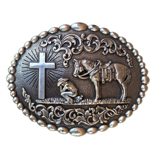 Fibbia cintura croce - , cowboy