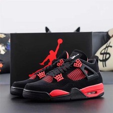 Air Jordan 4 Red Thunder Nero