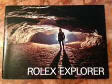 ROLEX booklet/libretto EXPLORER 16550-1016 CREAM/PANNA USA 6.1984