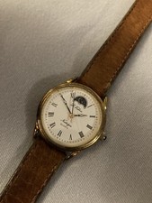 Orologio Vintage Le Valois Nostalgia Fasi Lunari 31 mm Quarzo da Revisionare