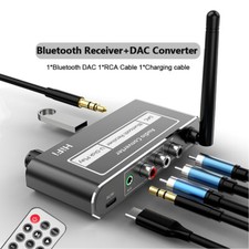 Ricevitore wireless DAC compatibile Bluetooth 5.2 con telecomando disco U