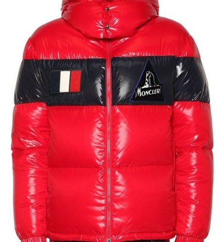 Moncler rosso uomo lucido - moncler,