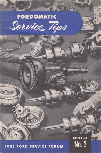 1952 fordomatic trasmissione - fordomatic,