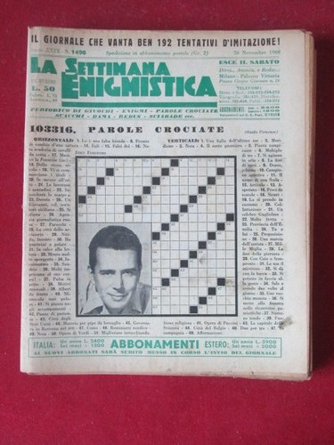 Settimana enigmistica 1496 - settimana,